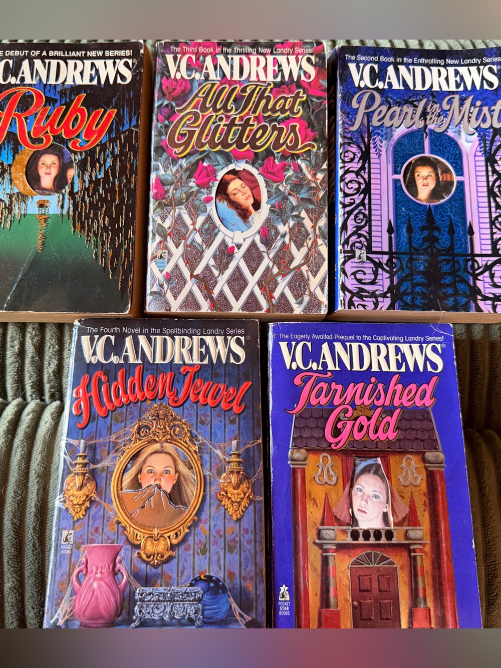 V.C. Andrews Landry family series complete set of 5 books